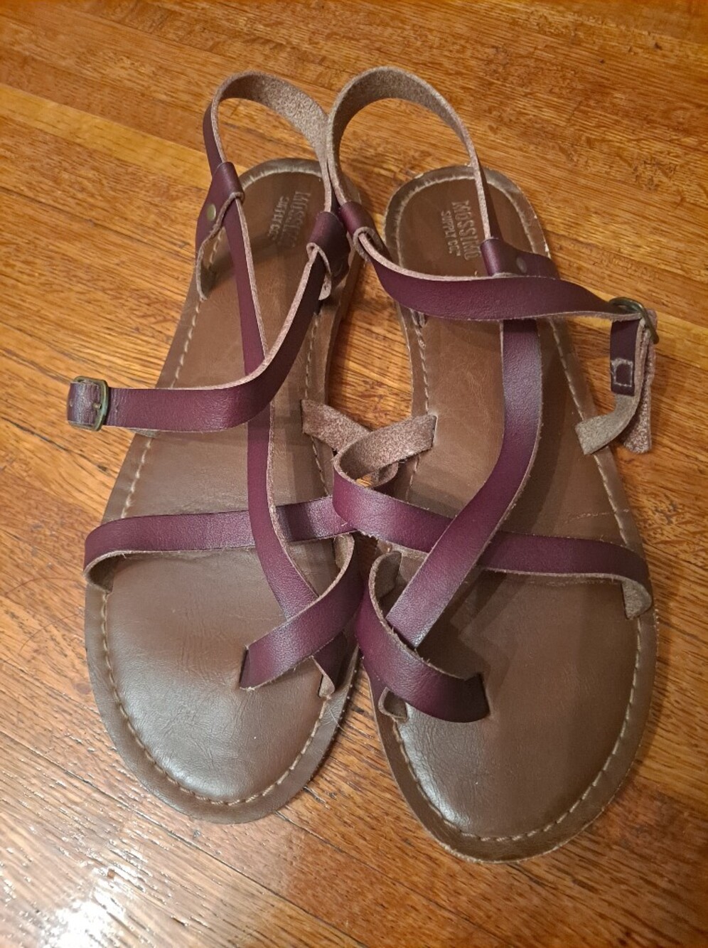 Women’s Strappy Leather Sandals - Brown